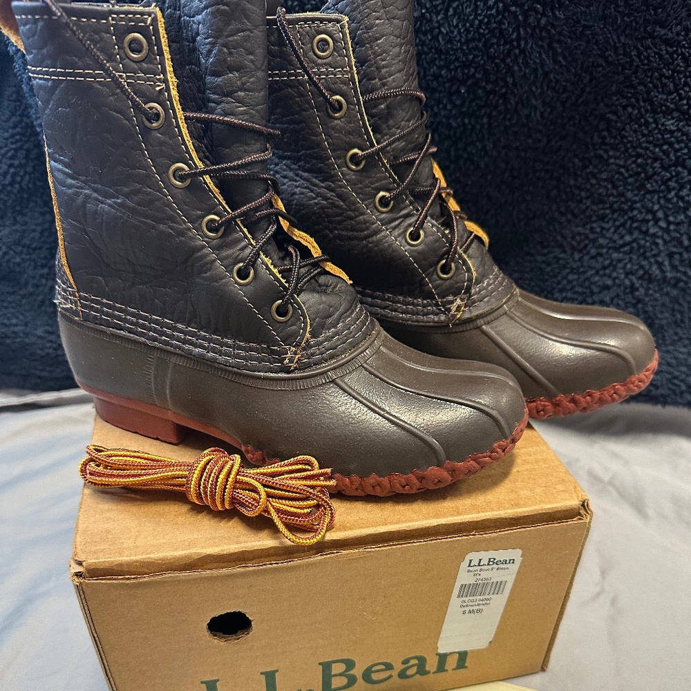 LL Bean 8” Bison Boot